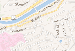 Pod Tvrzí v obci Karlovy Vary - mapa ulice