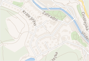 Poděbradská v obci Karlovy Vary - mapa ulice