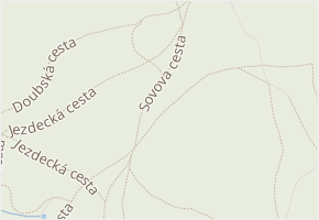 Sovova stezka v obci Karlovy Vary - mapa ulice