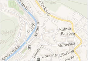 Stezka Jeana De Carro v obci Karlovy Vary - mapa ulice