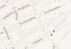 Švermova v obci Karlovy Vary - mapa ulice