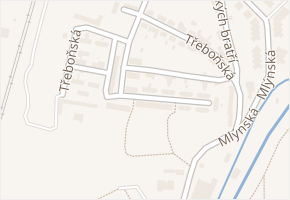 Třeboňská v obci Karlovy Vary - mapa ulice
