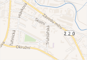 Truhlářská v obci Karlovy Vary - mapa ulice