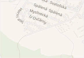 U Dětské vesničky v obci Karlovy Vary - mapa ulice