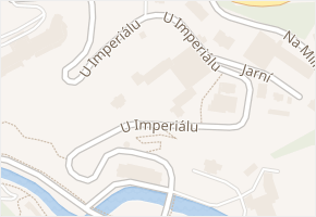 U Imperiálu v obci Karlovy Vary - mapa ulice