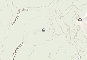 Vrch přátelství v obci Karlovy Vary - mapa ulice