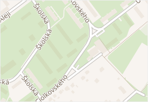 Ciolkovského v obci Karviná - mapa ulice