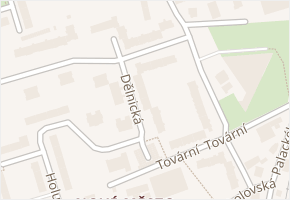 Dělnická v obci Karviná - mapa ulice
