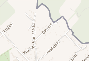 Dlouhá v obci Karviná - mapa ulice