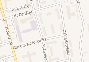 Fučíkova v obci Karviná - mapa ulice