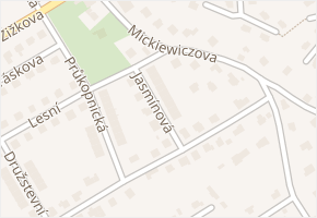 Jasmínová v obci Karviná - mapa ulice