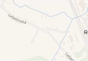 Lešetínská v obci Karviná - mapa ulice