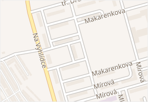 Makarenkova v obci Karviná - mapa ulice