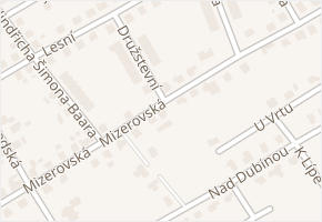 Mizerovská v obci Karviná - mapa ulice