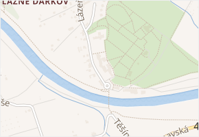Říční v obci Karviná - mapa ulice