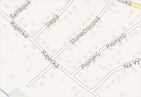 Slunečnicová v obci Karviná - mapa ulice
