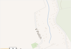 V Polích v obci Karviná - mapa ulice