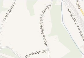 Velké Kempy v obci Karviná - mapa ulice