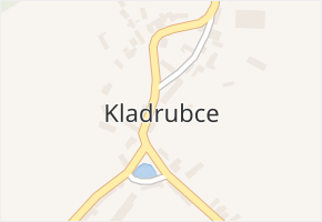 Kladrubce v obci Kasejovice - mapa části obce