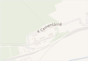 K Cementárně v obci Kaznějov - mapa ulice