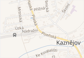 K Sídlišti v obci Kaznějov - mapa ulice