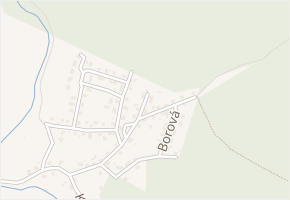 Lesní v obci Kaznějov - mapa ulice