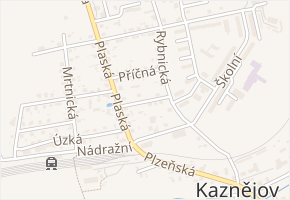 Na Výsluní v obci Kaznějov - mapa ulice