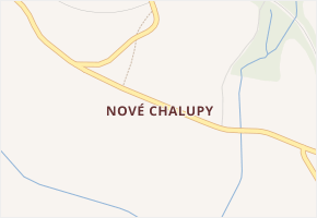 Nové Chalupy v obci Kdyně - mapa části obce