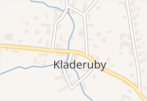 Kladeruby v obci Kladeruby - mapa části obce