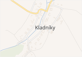 Kladníky v obci Kladníky - mapa části obce