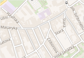 Floriánské náměstí v obci Kladno - mapa ulice