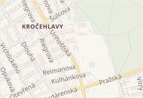 Freyova v obci Kladno - mapa ulice
