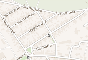 Hromadova v obci Kladno - mapa ulice