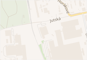 Jutská v obci Kladno - mapa ulice