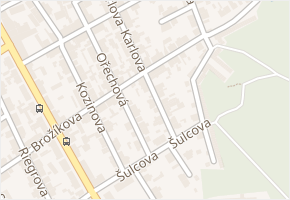 Karlova v obci Kladno - mapa ulice