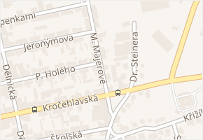 M. Majerové v obci Kladno - mapa ulice