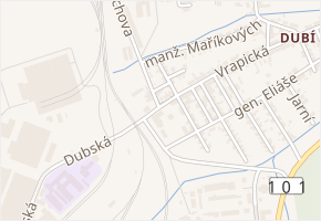 Malá v obci Kladno - mapa ulice