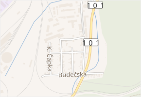 Močidlanská v obci Kladno - mapa ulice