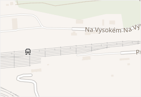 Na Vysokém v obci Kladno - mapa ulice