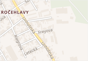 Na zelené v obci Kladno - mapa ulice