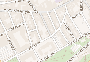 Osvoboz. pol. vězňů v obci Kladno - mapa ulice