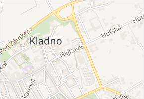 Pekařská v obci Kladno - mapa ulice