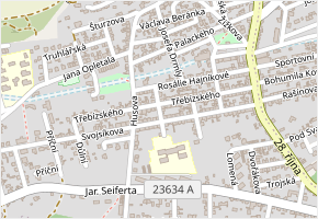 Pod Kuklíkem v obci Kladno - mapa ulice