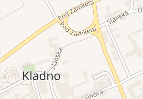 Slánská v obci Kladno - mapa ulice