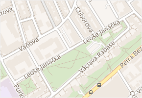 Suchardova v obci Kladno - mapa ulice
