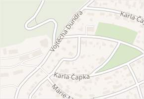 Vojtěcha Dundra v obci Kladno - mapa ulice