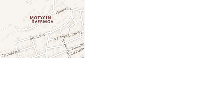 Vyšehrad v obci Kladno - mapa ulice