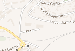 Žitná v obci Kladno - mapa ulice