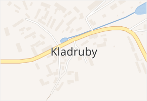 Kladruby v obci Kladruby - mapa části obce