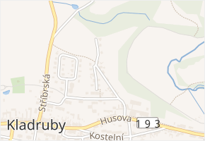 Hřbitovní v obci Kladruby - mapa ulice